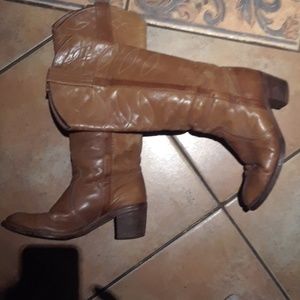 FRYE VINTAGE COWBOY SZ 7 5 BOOTS